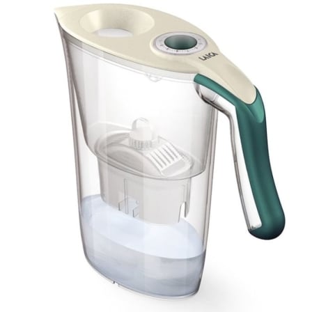 Pack Jarra Filtrante Laica Carmen Tosca/ 2.3L/ Verde Oscuro/ Jarra + 1 Filtro BI-FLUX_0