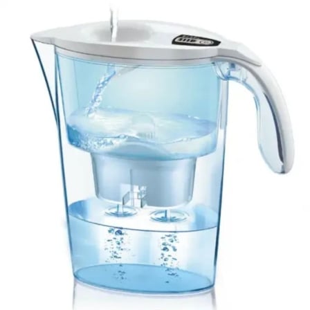 Pack Jarra Filtrante Laica Stream AlkaWater/ 2.3L/ Blanca/ Jarra + 1 Filtro AlkaWater_0