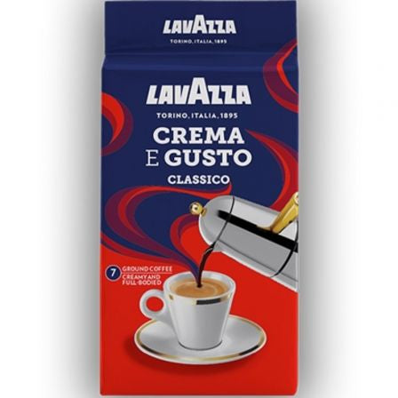 Café Molido Lavazza Crema e Gusto Clásico/ 250g_0