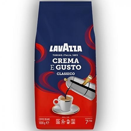 Café en Grano Lavazza Crema e Gusto Clásico/ 1Kg_0
