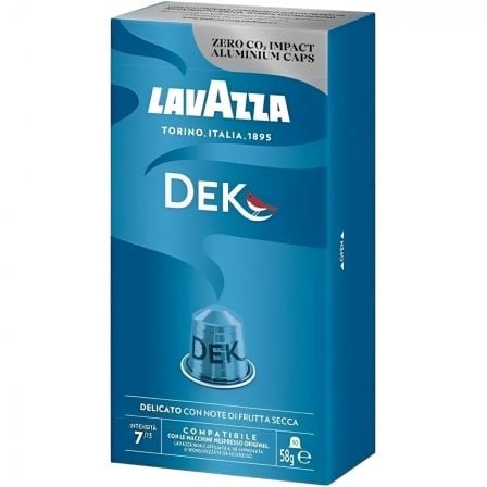 Cápsula Lavazza Espresso Decaf Descafeinado para cafeteras Nespresso/ Caja de 10_0