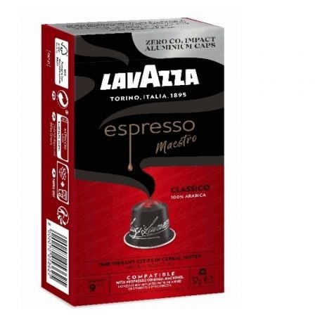 Cápsula Lavazza Espresso Maestro Clásico para cafeteras Nespresso/ Caja de 10_0