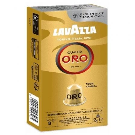 Cápsula Lavazza Qualitá Oro para cafeteras Nespresso/ Caja de 10_0