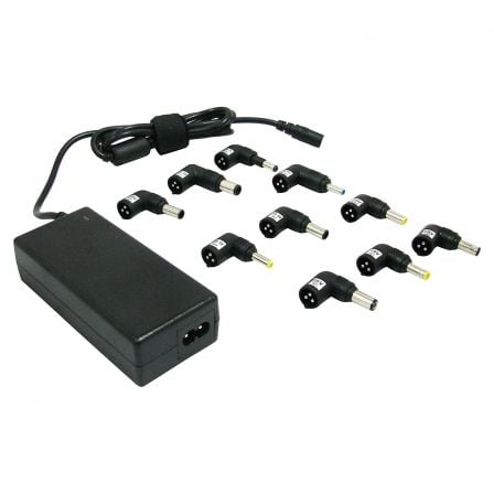 Cargador de Portátil Leotec / 70W / Automático / 10 Conectores / 15-20V / LB13230266