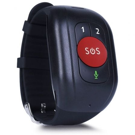 Leotec LESB01R Relojes inteligentes y deportivos Negro Wifi GPS (satélite)_0