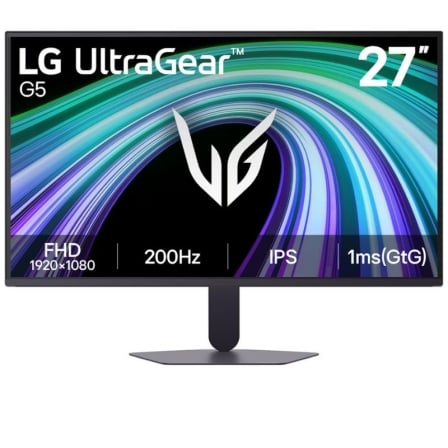 Monitor Gaming LG UltraGear G5 27G523B-B 27"/ Full HD/ 1ms/ 200Hz/ IPS/ Negro_1