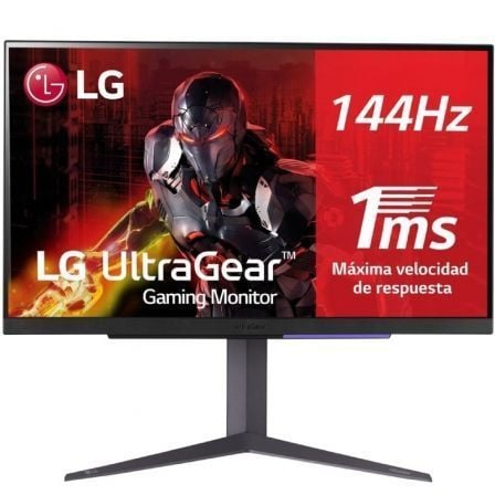 Monitor Gaming LG UltraGear 27GR93U-B / 27" / 4K / 1ms / 144Hz / IPS / Regulável em altura / Preto