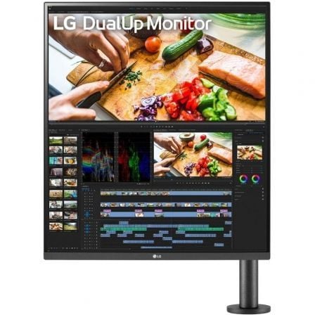 Monitor Profesional LG DualUp Ergo 28MQ780-B 27.6"/ SDQHD/ Multimedia/ Regulable en altura/ Negro_0