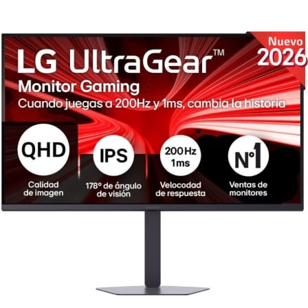 MONITOR LG, 32", 32G600A-B, 81,3 CM, 2560 X 1440 PIXELES, QUAD HD, LCD, 1 MS, NEGRO_0