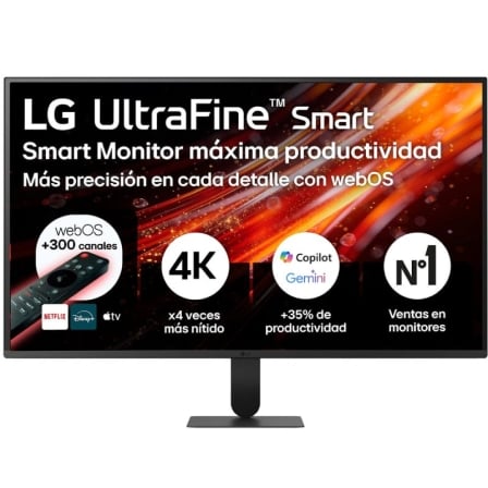 MONITOR LG 31,5", PANEL VA, TASA DE REFRESCO 60HZ, TIEMPO DE RESPUESTA 5MS (GTG) RESOLUCION UHD (3840X2160) WEBOS26, HDMI_0
