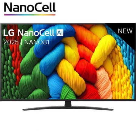 Televisor LG NanoCell 43NANO81A6A 43"/ Ultra HD 4K/ Smart TV/ WiFi_0