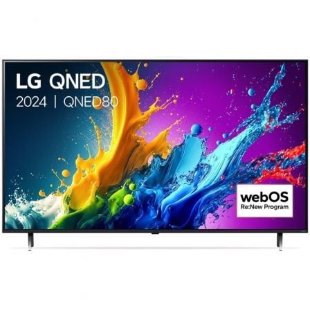 Televisor LG QNED 50QNED80T6A 50"/ Ultra HD 4K/ Smart TV/ WiFi_0