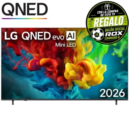Televisor LG QNED evo AI QNED83B Mini LED 75QNED83B6A 75"/ Ultra HD 4K/ Smart TV/ WiFi_0