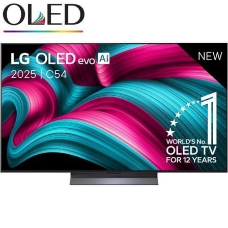 Televisor LG OLED Evo OLED55C54LA 55"/ Ultra HD 4K/ Smart TV/ WiFi_0