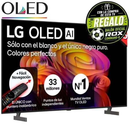 Televisor LG OLED AI B6 OLED65B6ELC 65"/ Ultra HD 4K/ Smart TV/ WiFi_0