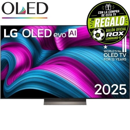 Televisor LG OLED Evo AI C5 OLED65C56LB 65"/ Ultra HD 4K/ Smart TV/ WiFi_0
