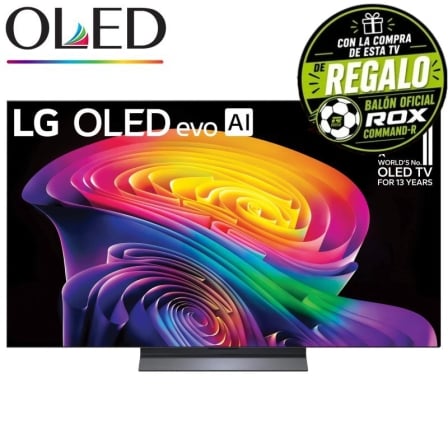 Televisor LG OLED evo AI C6 OLED65C66LB 65"/ Ultra HD 4K/ Smart TV/ WiFi_0
