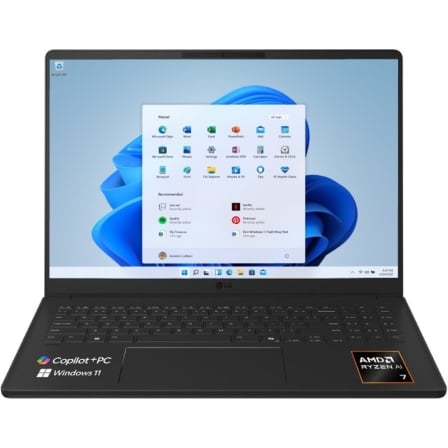 Portátil LG Gram 16U55U-G.AU75BN Ryzen AI 7 445/ 16GB/ 512GB SSD/ 16"/ Win11_0