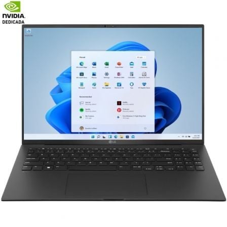 LG Gram 16Z90R-E.AD78B ordenador portatil Intel® Core™ i7 i7-1360P Portátil 40,6 cm (16") WQXGA 32 GB LPDDR5-SDRAM 1 TB SSD NVIDIA GeForce RTX 3050 Wi-Fi 6 (802.11ax) Windows 11 Home Negro_0