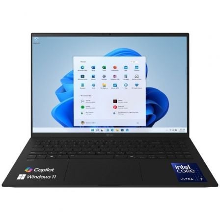 Portátil LG Gram 16Z90T-G.AD8BB Intel Core Ultra 7-255H/ 32GB/ 2TB SSD/ 16"/ Win11_0