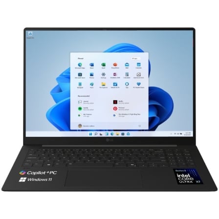 LG PORTÃTIL 16" GRAM PRO 16Z90U-K, COPILOT+ PC, WINDOWS 11 HOME, INTEL CORE ULTRA 7, 32 GB RAM, 512 GB SSD, PANTALLA OLED, LIGERO, AI, NEGRO_0
