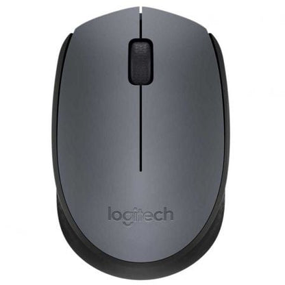 Logitech M170 Grey-K ratón Oficina Ambidextro RF inalámbrico Óptico 1000 DPI_1