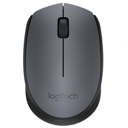 Logitech M170 Grey-K ratón Oficina Ambidextro RF inalámbrico Óptico 1000 DPI_1
