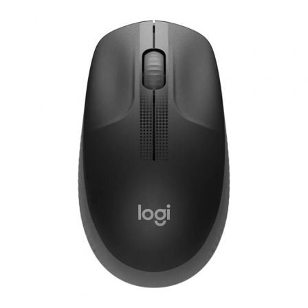 Ratón Inalámbrico Logitech M190 / Hasta 1000 DPI / Gris Marengo