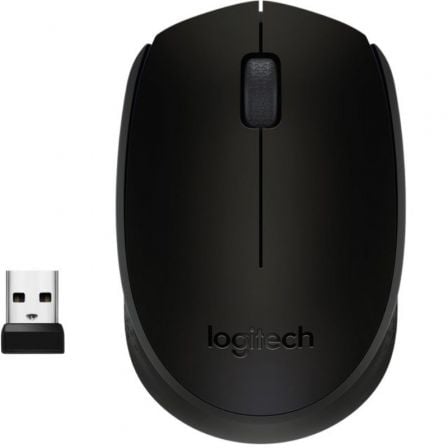 Ratão Inalâmbrico Logitech B170 / Preto / Até 1000 DPI