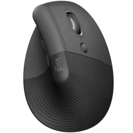 Ratón Ergonómico Inalámbrico por Bluetooth/ 2.4GHz Logitech Lift Vertical Ergonomic Mouse Business/ Hasta 4000 DPI/ Grafito_1