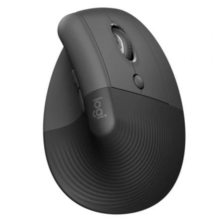 Ratón Ergonómico Inalámbrico por Bluetooth/ 2.4GHz Logitech Lift Vertical Ergonomic Mouse/ Hasta 4000 DPI/ Grafito_1