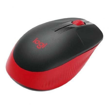 Ratón Inalámbrico Logitech M190 / Até 1000 DPI / Vermelho