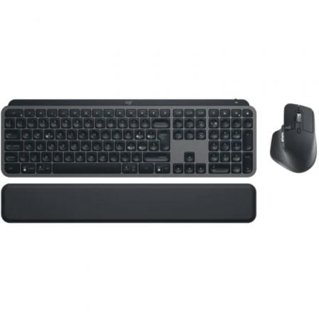 Teclado y Ratón Inalámbricos Logitech MX Keys S Combo/ Incluye Reposamanos_0