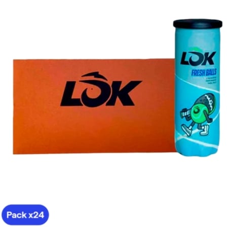 Cajón Bolas Lok Sports/ 24 packs de 3 unidades_0
