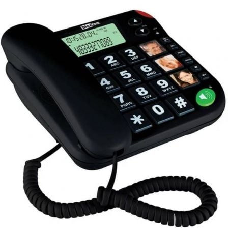 Teléfono Maxcom KXT480/ Negro_0