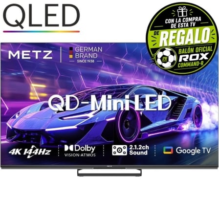 Televisor Metz QLED-MiniLED 55MNE8000Z 55"/ Ultra HD 4K/ Smart TV/ WiFi_0