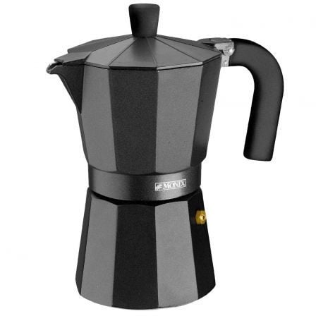 Cafetera Italiana Monix Noir M640006/ 6 Tazas/ Negra_0