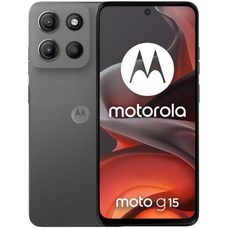 Smartphone Motorola Moto G15 8GB/ 512GB/ 6.72"/ Gris_0