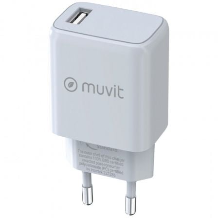 Cargador de Pared Muvit For Change MCACC0002/ 1xUSB/ 15W_0