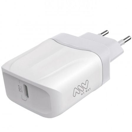 Cargador de Pared Myway MWACC0005/ 1xUSB Tipo-C/ 20W_0