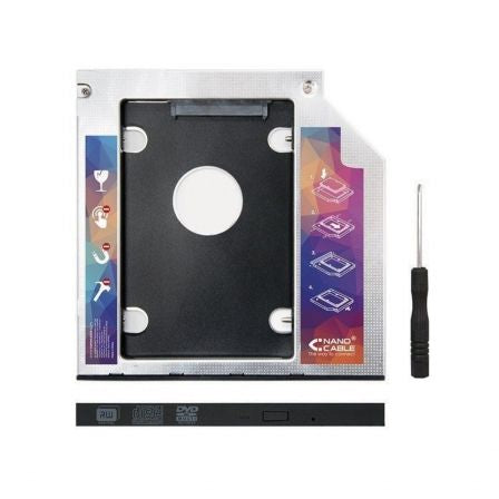 Adaptador Nanocable 10.99.0102 para 1x disco duro de 2.5"_0