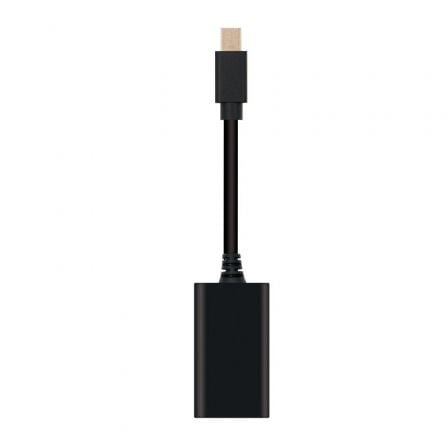 Conversor NANO CABLE / Mini DisplayPort Macho - HDMI Hembra / 15cm / Preto / 10.16.0102