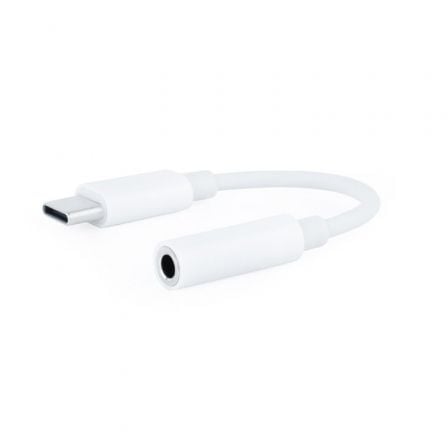 Conversor USB Tipo-C Nanocable 10.24.1205-W/ USB Tipo-C Macho - Jack 3.5 Hembra_0