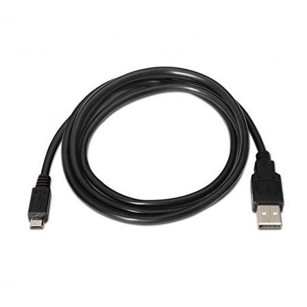 Cabo USB 2.0 NANO CABLE / MicroUSB Macho / 3m / Preto / 10.01.0503