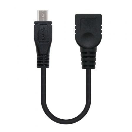 Cabo USB 2.0 NANO CABLE / Preto / 15cm / 10.01.3500