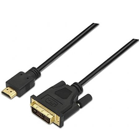 Cabo HDMI Nanocable 10.15.0503/ DVI Macho para HDMI Macho / 3m / Preto