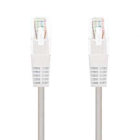 Cable de Red RJ45 NANO CABLE / Blanco / Cat.5 / 10m / 10.20.0110-W