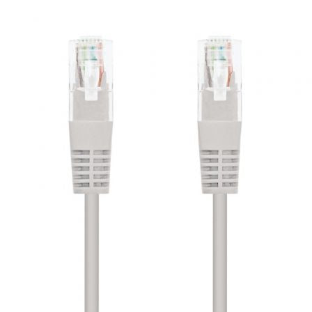 Cabo de Rede RJ45 UTP Nanocable / Cat.6 / 3m / Gris / 10.20.0403
