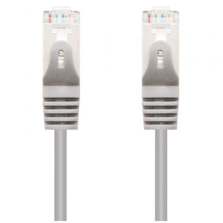 Cable de Red RJ45 FTP Nanocable 10.20.0801/ Cat.6/ 1m/ Gris_0