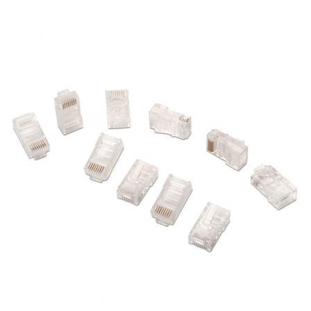Conector RJ45 Nanocable Cat.5e 10 uds / Preto